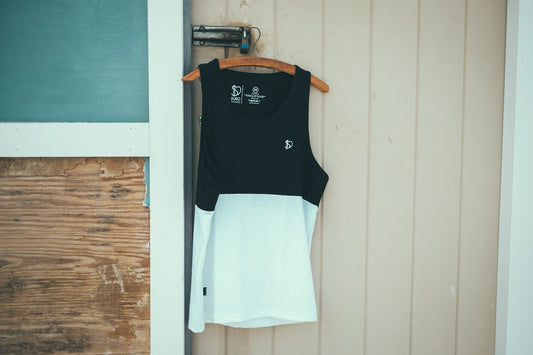 Tank Tops - Black Cut & Sew Tank